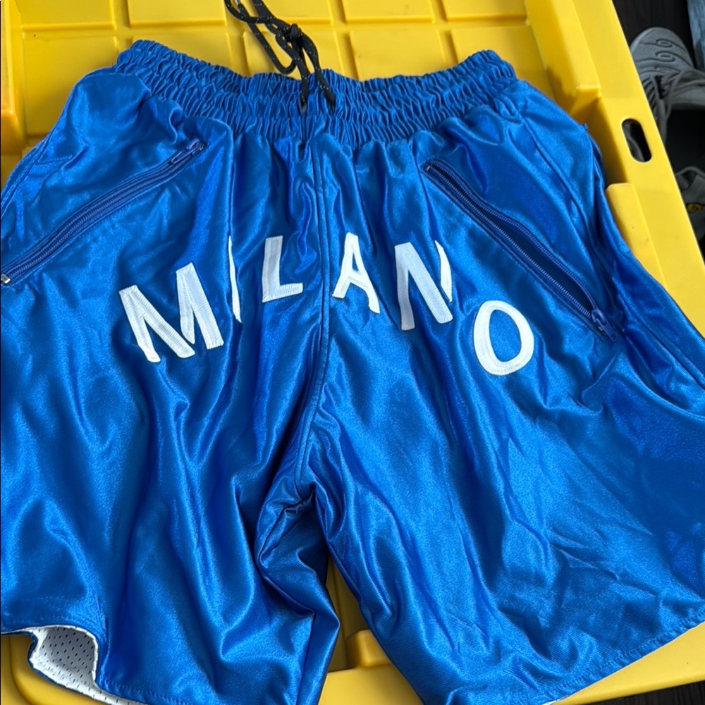 Milano Men's Blue Athletic Shorts